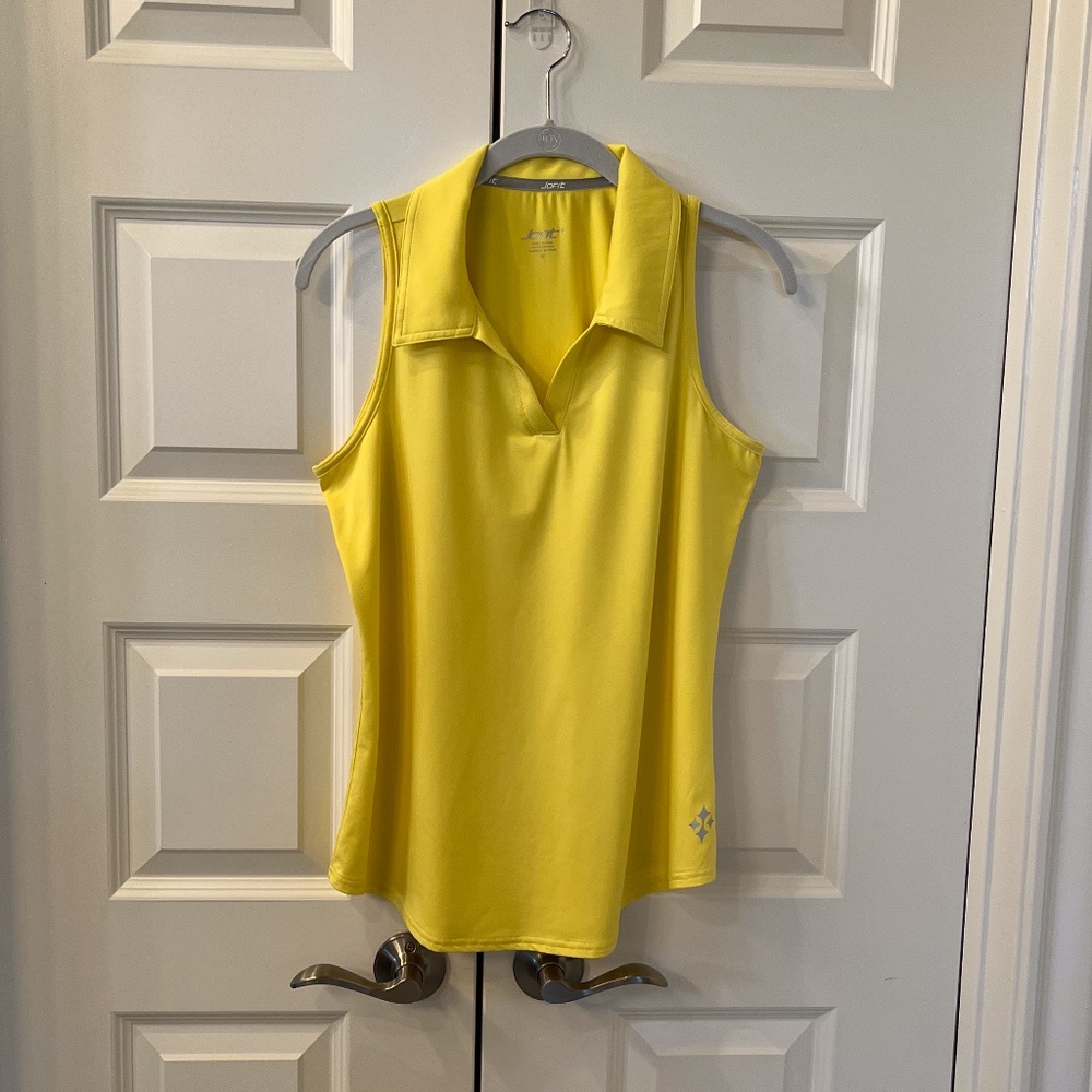 JOFIT SLEEVELESS GOLF TOP  SZ MED